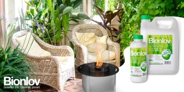 Биотопливо Жидкость для биокаминов - биотопливо для камина Бионлов 5л