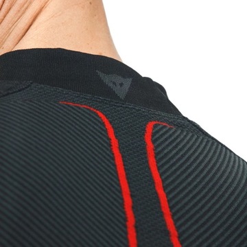Футболка Dainese THERMO LS чёрная/красная