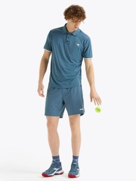 Теннисные шорты Diadora Shorts Icon 7 темно-синие r.L