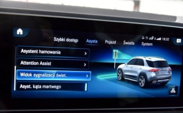 Mercedes GLE V167 SUV Plug-In 2.0 350de 320KM 2021 Mercedes-Benz GLE SKORA Alusy LED Navi. BLIS linne assist Grzane fotele AMG, zdjęcie 34