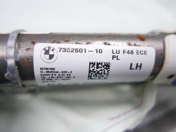 BMW X1 F48 ПОДУШКА ШТОРКА ЛЕВАЯ, ПОДУШКА БЕЗОПАСНОСТИ 7352601