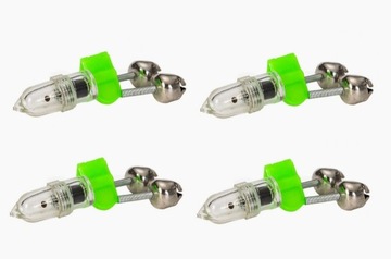 НАБОР 4x СИГНАЛЬНЫЙ ЗВОНОК СИГНАЛЬНЫЙ ЗВОНОК + СВЕТОДИОДЫ