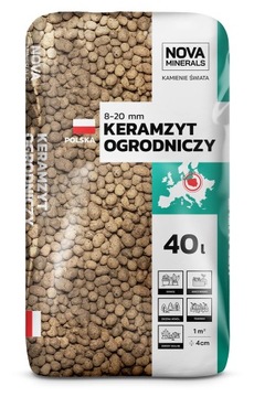 Keramzyt Ogrodniczy (8-20 mm) 40l