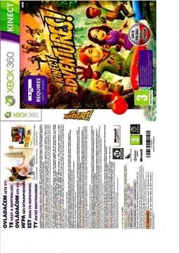 KINECT ADVENTURES на польском языке PL XBOX 360