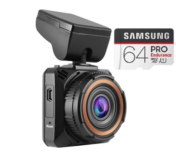 Wideorejestrator Navitel R650 NV + Karta 64 GB