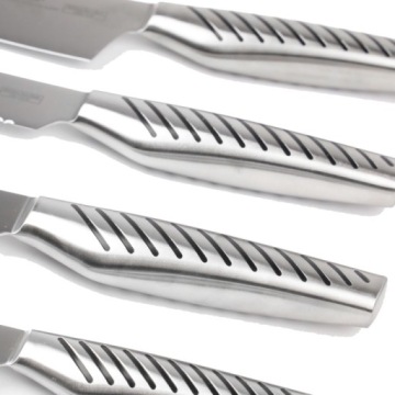 НАБОР НОЖЕЙ В БЛОКЕ МАГНИТНЫЙ БЛОК СТАЛЬНЫЕ НОЖИ 5 ШТ. ОСТРЫЕ КУХОННЫЕ