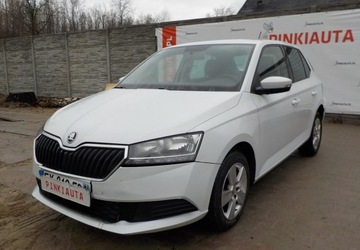 Skoda Fabia III Hatchback Facelifting 1.0 MPI 75KM 2019 Skoda Fabia Okazja Benzyna 75KM, zdjęcie 10