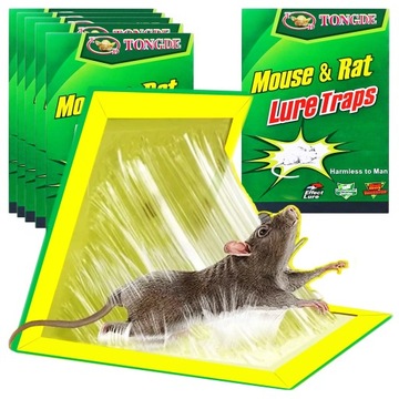 30x PUŁAPKA NA MYSZY SZCZURY MYSZOŁAPKA SILNY KLEJ MOCNA ŁAPKA LEP AROMAT