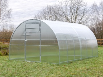 Теплица Эксперт Туннель 25х20 3х6м с поликарбонатом 6мм