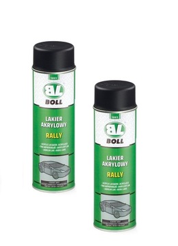 Boll lakier akrylowy czarny mat 500 ml spray