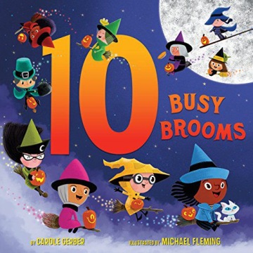 10 BUSY BROOMS - Carole Gerber [KSIĄŻKA]