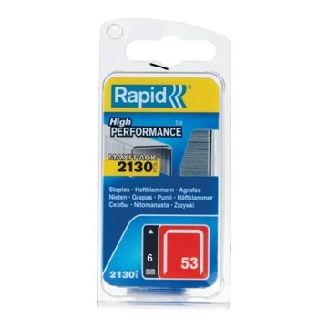 Zszywki Rapid z drutu cienkiego nr 53 (6 mm) - opakowanie 2000 szt.