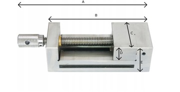 Машинные тиски 100 мм 4 точности с ЧПУ