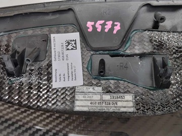 AUDI A7 C7 4G8 POUZDRO KAPA ZRCÁTKO PRAVÁ CARBON NOVÁ OE 5577