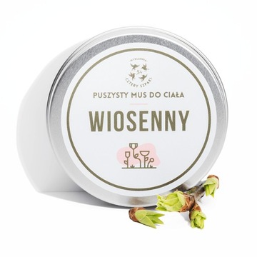Naturalny mus do ciała Wiosenny Cztery Szpaki 150 ml
