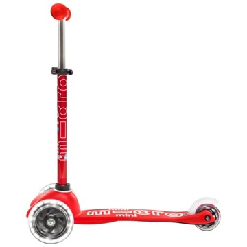 HULAJNOGA MINI MICRO DELUXE LED RED MMD052