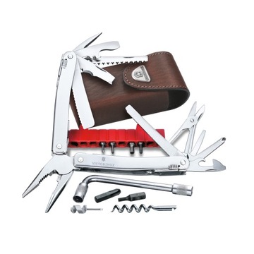 Victorinox 3.0303, Набор инструментов Swiss: контейнер, торцевой ключ, биты.