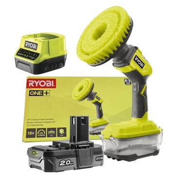 ВРАЩАЮЩАЯСЯ МОЮЩАЯ ЩЕТКА 18В Ryobi ONE+ R18CPS 2Ah