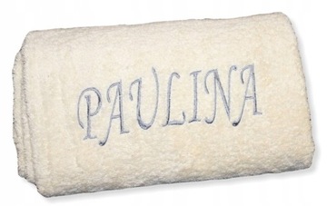 Prezent Ręcznik z Waszym Imieniem Haftem - 550g