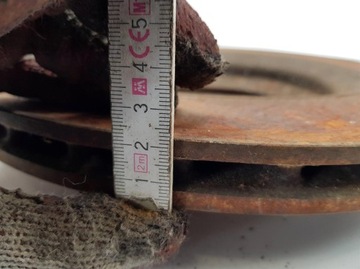 TARCZA HAMULCOWA PRZÓD AUDI A8 D3