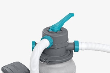 Насос для песка для бассейна 6056 л/ч + шарики фильтра Bestway