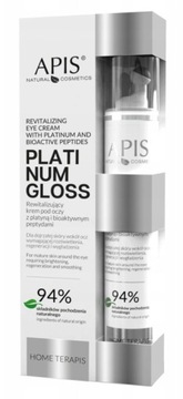 APIS PLATINUM GLOSS KREM POD OCZY PLATYNA PEPTYDY