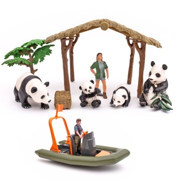 Коллекция 2340 Safari Farm с фигурками панд