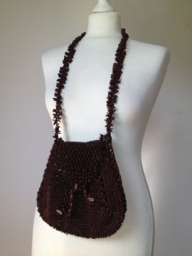 УНИКАЛЬНАЯ и неповторимая СУМКА ИЗ СЕМЕН, чудо, РЕДКОСТЬ!