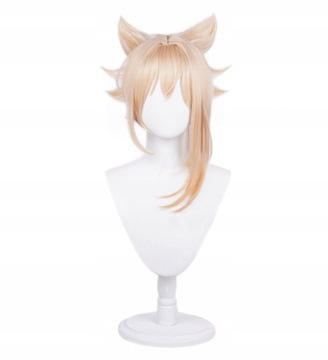 Peruka Genshin Impact Yoimiya Cosplay Anime