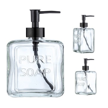 DOZOWNIK MYDŁA PRZEZROCZYSTY DUŻY - 250 ML