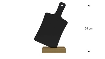 Черная меловая доска BOARD - набор из 4 шт.