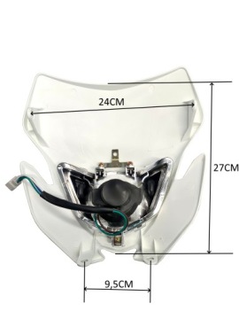 ФОНАРЬ CROSS ENDURO С ЛАМПОЧКАМИ И ОБТЕКАТОМ BERETTA