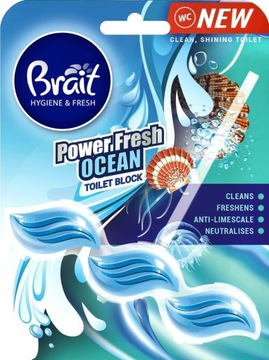 BRAIT HYGIENE &FRESH KOSTKA DO WC OCEAN 39G