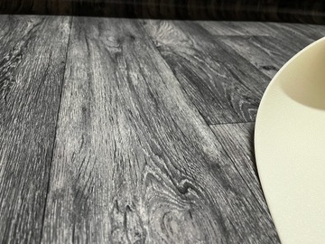 WYKŁADZINA PCV LINOLEUM deska szara 4m