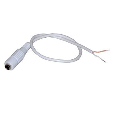 GNIAZDO złączka DC + KABEL do zasilacza taśm LED