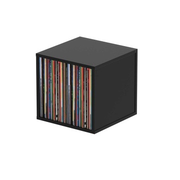 Glorious Record Box 110 Black - Segregator na płyty winylowe