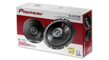 МОЩНЫЕ АВТОМОБИЛЬНЫЕ ДИНАМИКИ КОМПАНИИ PIONEER 165MM 16.5CM 280W ДЛЯ VW SKODA