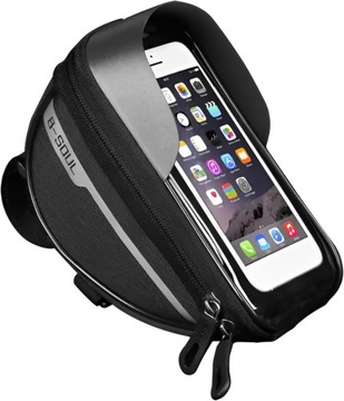 UCHWYT ROWEROWY NA TELEFON WODOODPORNY SAKWA TORBA DUŻA ETUI NA ROWER