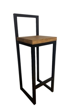 HOKER LOFT DĄB NATURALNY STOŁEK krzesło barowe