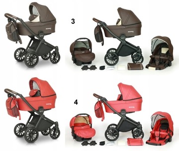 ДЕТСКАЯ КОЛЯСКА VERDI SONIC SOFT 3В1 + АКСЕССУАРЫ