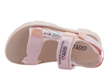 САНДАЛИИ ДЛЯ ДЕВОЧЕК ДЕТСКАЯ ОБУВЬ СПОРТИВНЫЕ САНДАЛИИ НА ЛИПУЧКЕ Размер 26