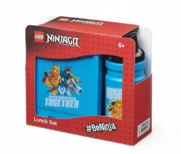ŚNIADANIÓWKA DLA DZIECKA + BIDON LEGO NINJAGO BENINJA LUNCH BOX