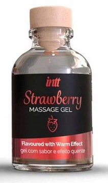 INTT КЛУБНИЧНОЕ МАСЛО ДЛЯ ЭРОТИЧЕСКОГО МАССАЖА 30 МЛ