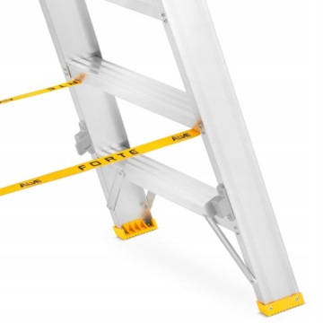 ALOSS 2x4 алюминиевая монтажная лестница 2,85 м