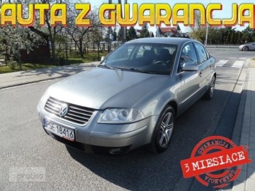 Volkswagen Passat B5 Sedan 1.9 TDI 130KM 2001 Volkswagen Passat Volkswagen Passat B5 Highline Klimatronik Zmieniarka Zar