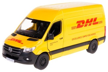 DHL COURIER MERCEDES-BENZ SPRINTER 1:48 KINSMART