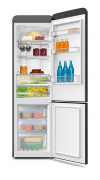 Холодильник AMICA FK3495.3FBAA NoFrost 250л LED РЕТРО