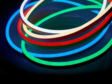 Светодиодная лента 230В 2835 1м IP68 NEON Нейтральный Белый