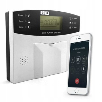 GSM-сигнализация Беспроводная сирена SIM-карта Оранжевый 1x PIR