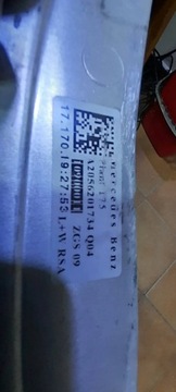 pas przedni wzmocnienie belka górna Mercedes W205